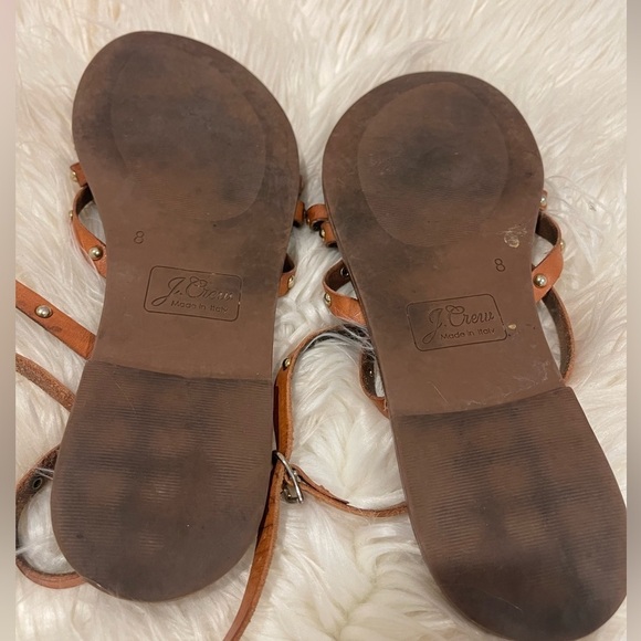 J.Crew Gianna Double Crop Sandals Size 8 - Picture 8 of 8
